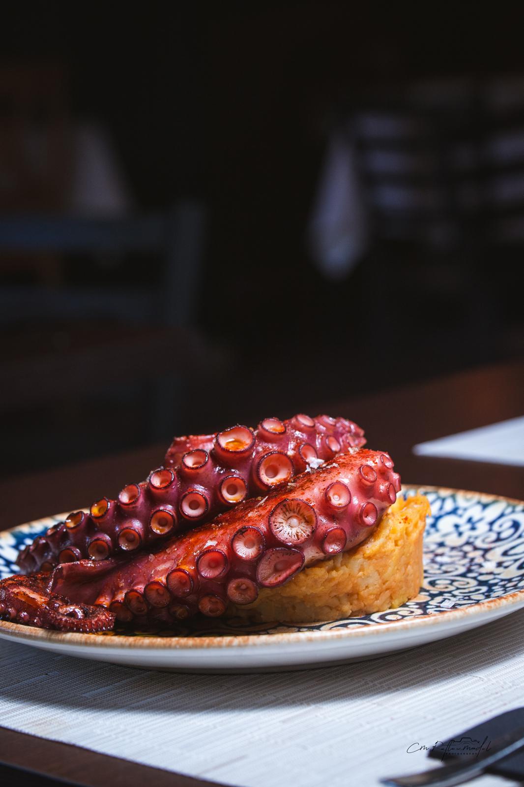 Pulpo a la brasa